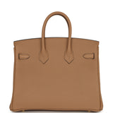 Pre-owned Hermes Birkin 25 Chai Togo Gold Hardware - Thumbnail View 4