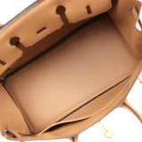 Pre-owned Hermes Birkin 25 Chai Togo Gold Hardware - Thumbnail View 8