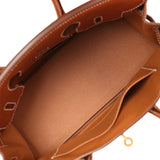 Hermes Shoulder Birkin Light 29 Fauve Barenia Faubourg Gold Hardware - Thumbnail View 8