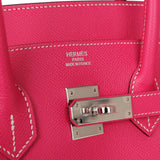 Hermes Birkin 35 Rose Tyrien Epsom Palladium Hardware