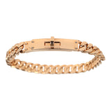 Hermes Kelly Gourmette Bracelet XS 18K Rose Gold - Thumbnail View 1