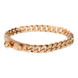 Hermes Kelly Gourmette Bracelet XS 18K Rose Gold - Thumbnail View 2