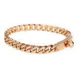 Hermes Kelly Gourmette Bracelet XS 18K Rose Gold - Thumbnail View 3