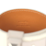 Hermes Collier de Chien Bracelet White Swift Palladium Hardware - Thumbnail View 5