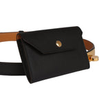 Hermes Kelly Pocket 18 Belt Black Epsom Gold Hardware