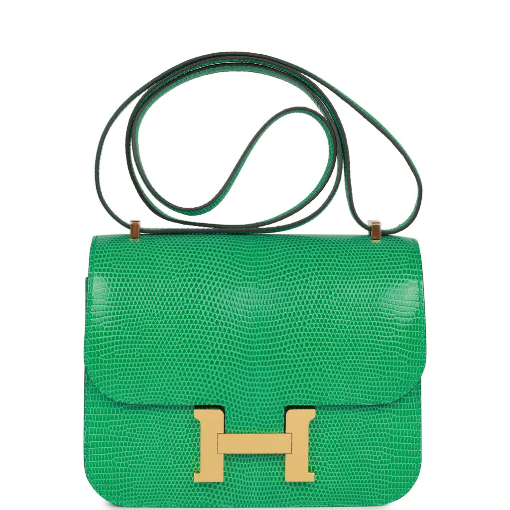 Hermes Constance Mini 18 Nata Epsom Handbag