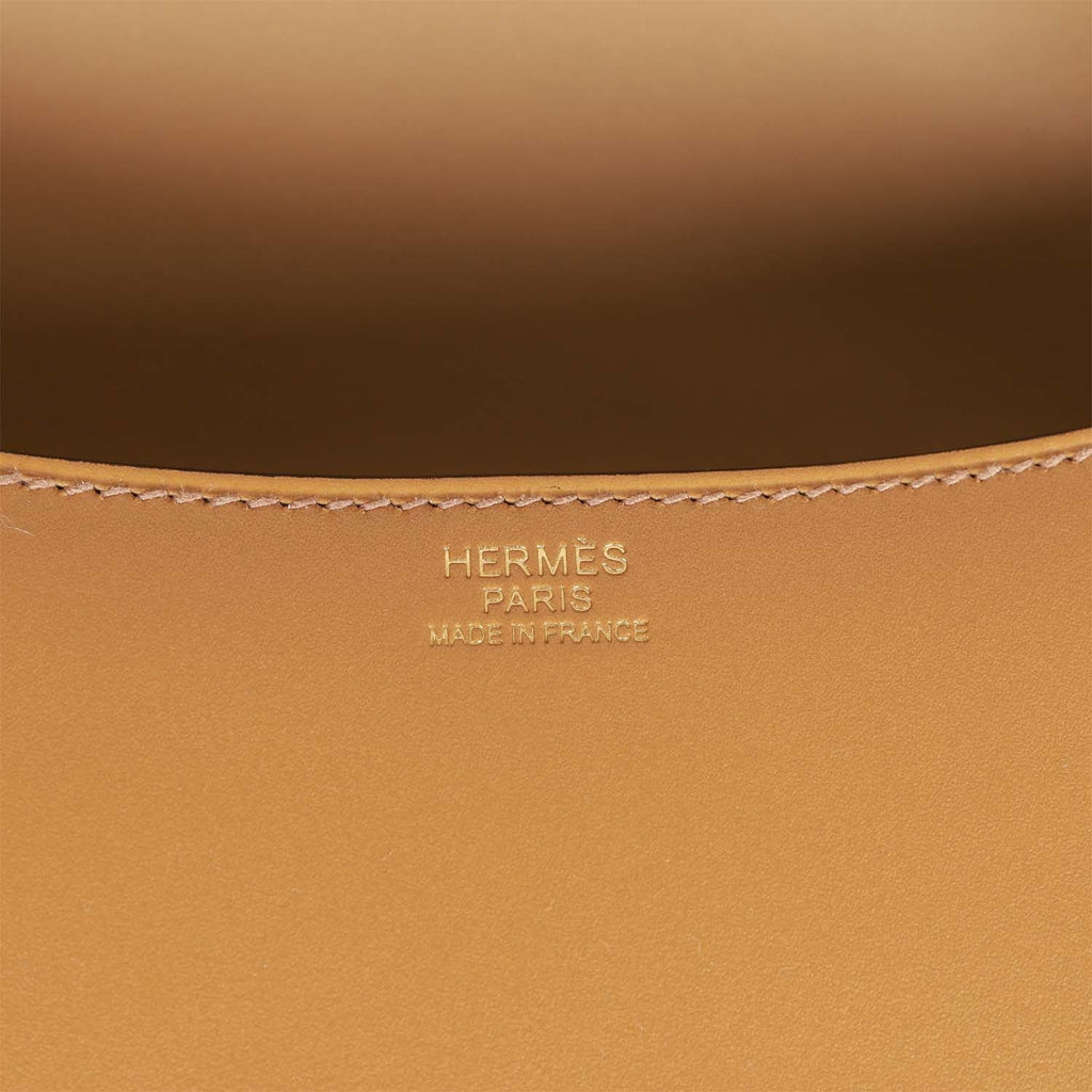 Hermes Constance 1-24 Poussiere Tadelakt Gold Hardware