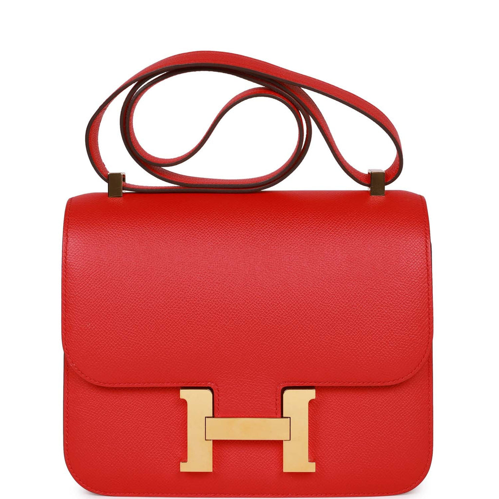 Pre-owned Hermès Constance 24 Rouge de Coeur Epsom Gold Hardware – Madison  Avenue Couture