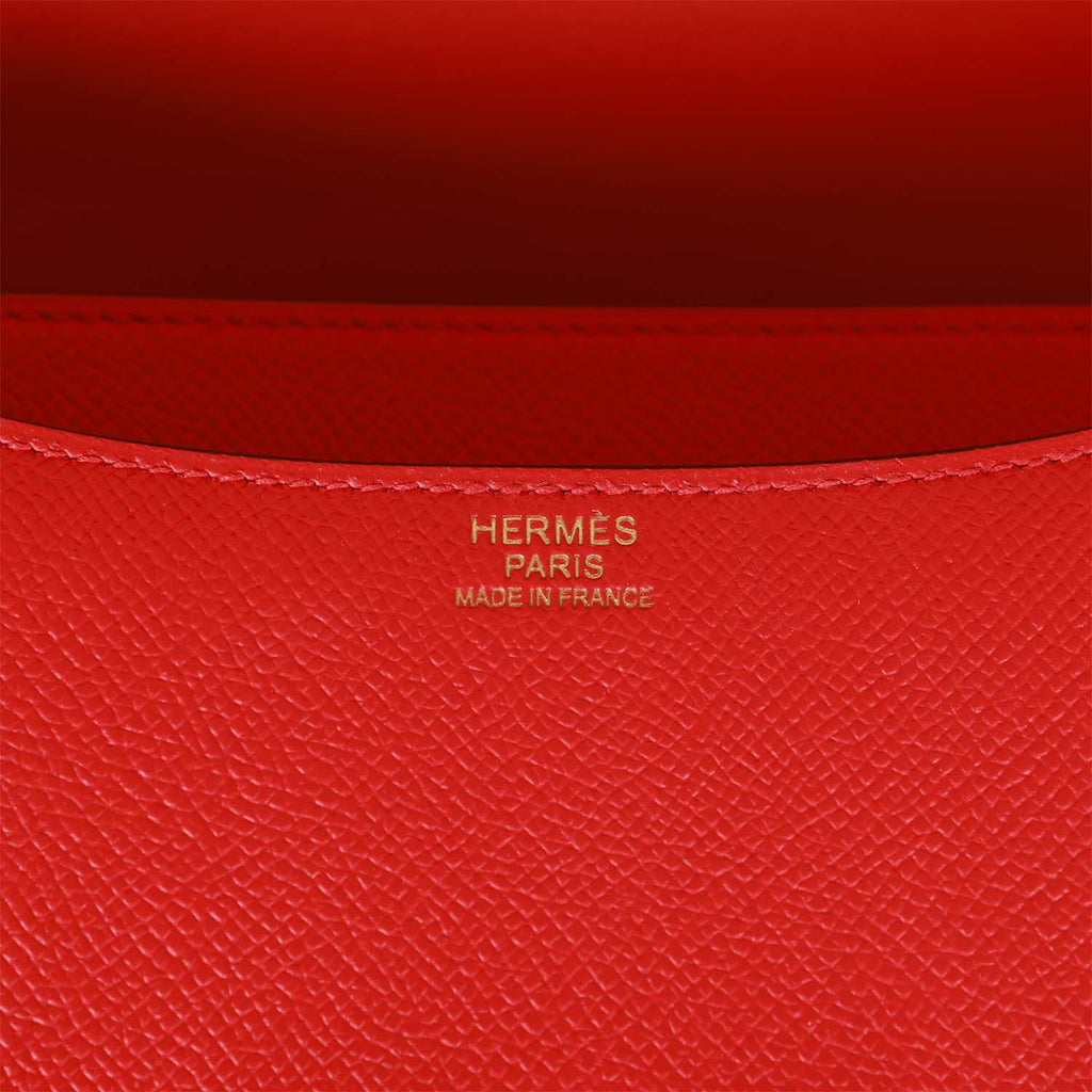 Pre-owned Hermès Constance 24 Rouge de Coeur Epsom Gold Hardware – Madison  Avenue Couture