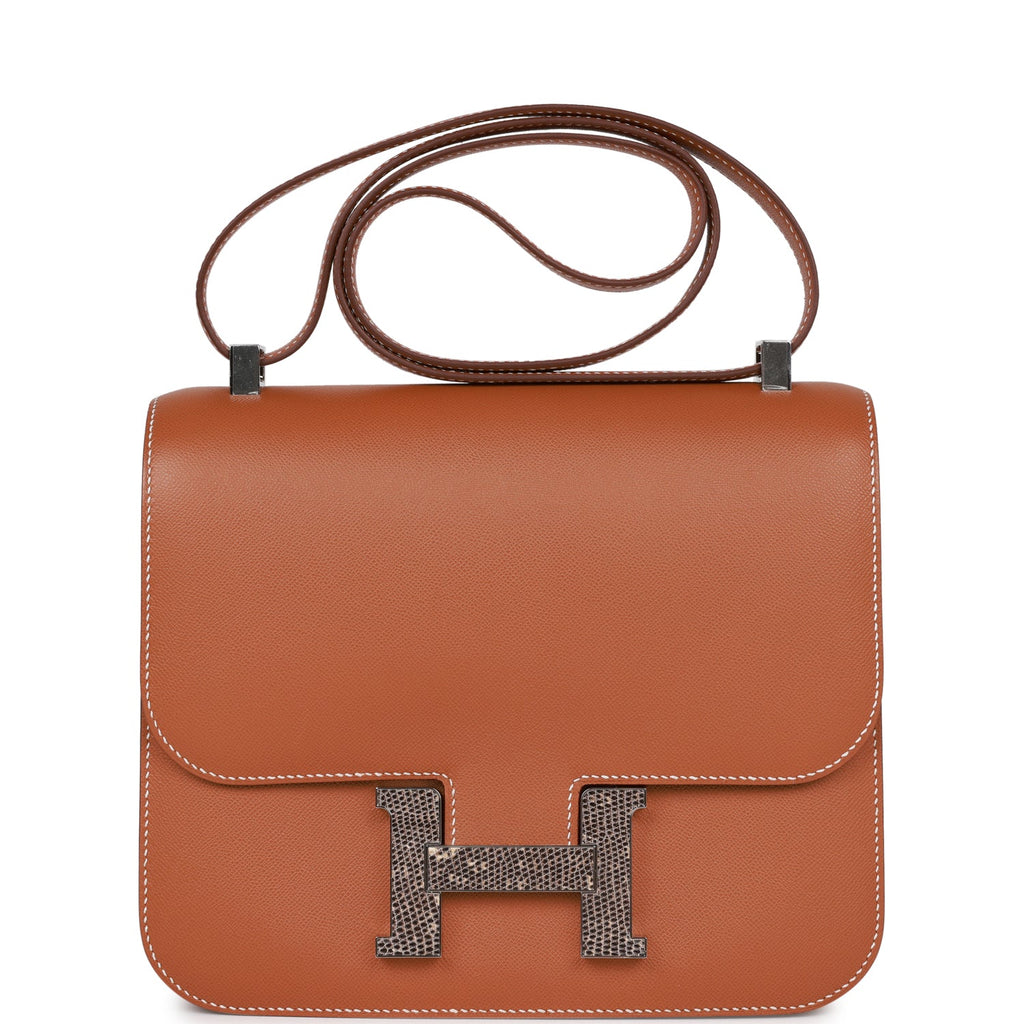 Hermes Constance 24 Gold Madame and Lizard Palladium Hardware – Madison  Avenue Couture