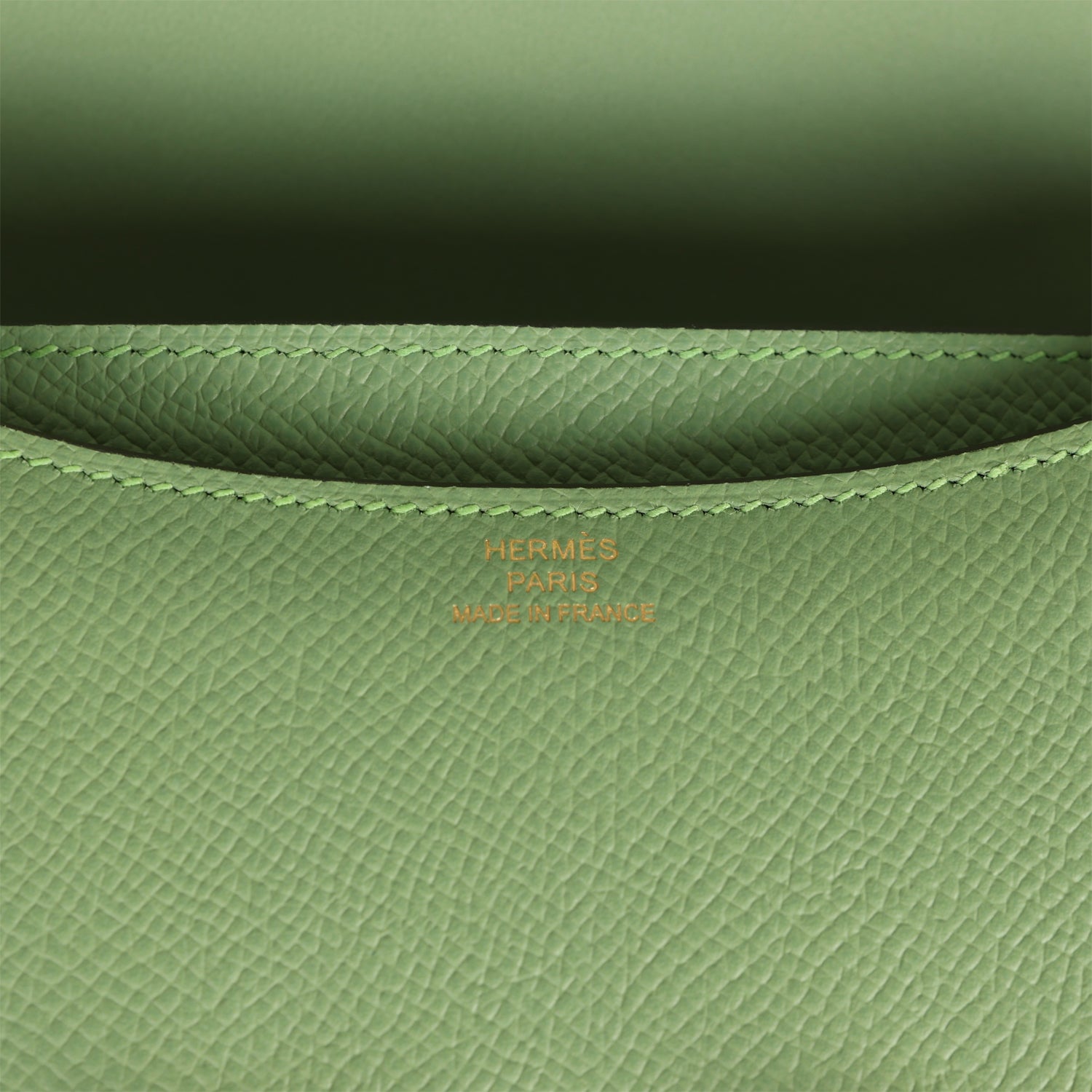 Hermes Constance 18 Vert Criquet Epsom Gold Hardware – Madison Avenue ...