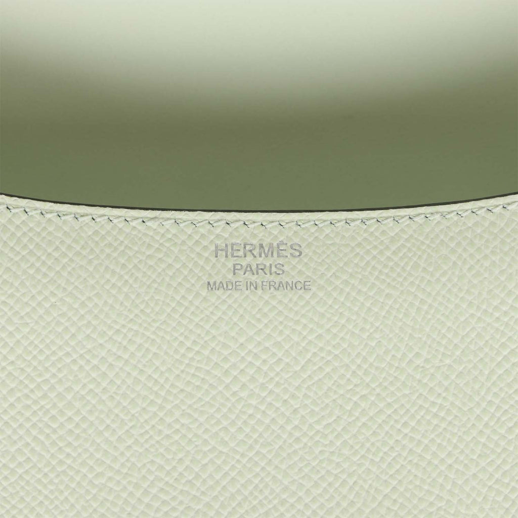 Hermès Constance 24 Vert Amande Epsom Palladium Hardware PHW — The French  Hunter
