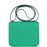 Hermes Constance 18 Menthe Chevre Mysore Palladium Hardware