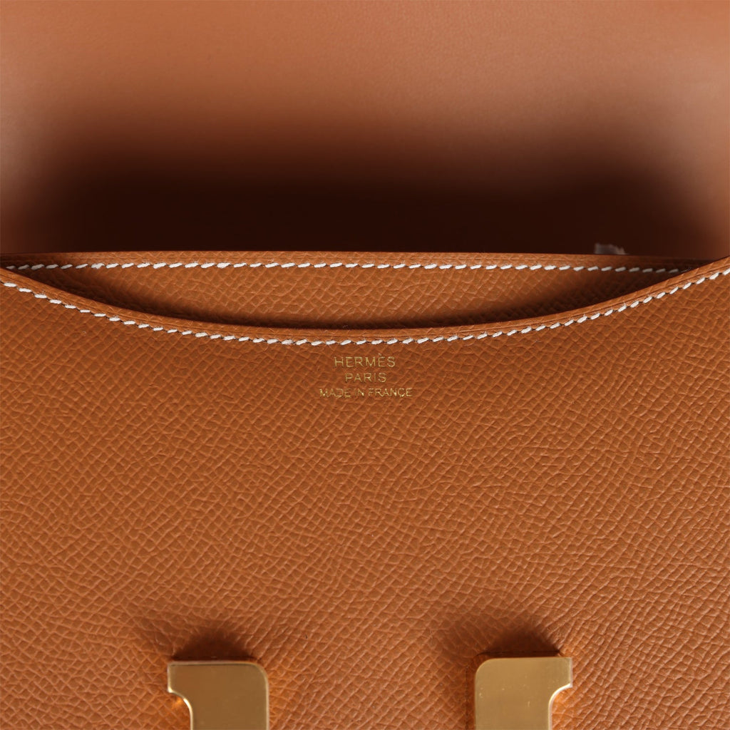 Hermès Gold Epsom Constance 18 Gold Hardware, 2022 Available For Immediate  Sale At Sotheby's