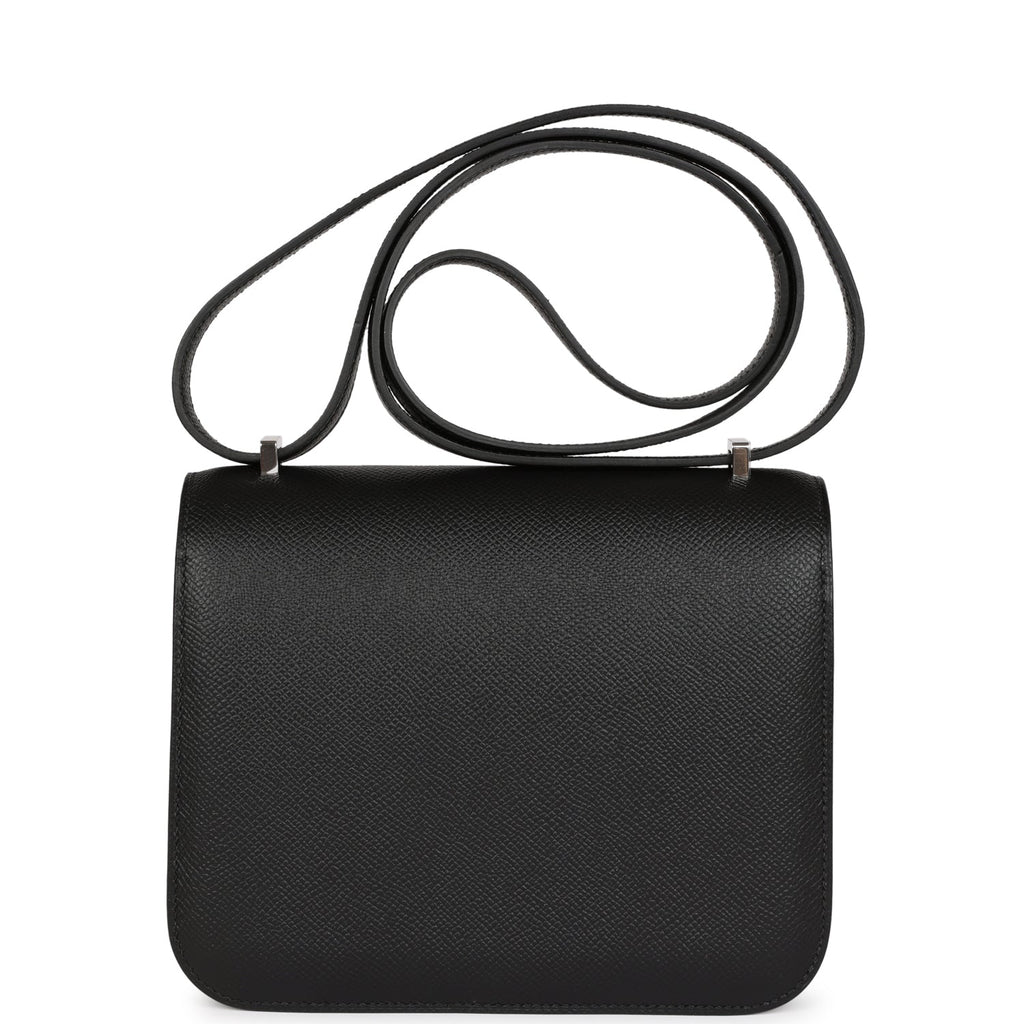 Hermès Black Epsom Constance 24cm Palladium Hardware Available For  Immediate Sale At Sotheby's