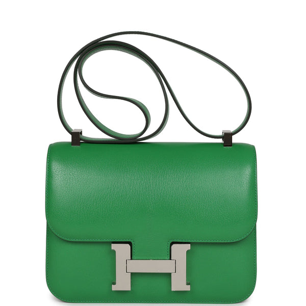 Hermès Gold Constance 24cm of Evercolor Leather with Palladium Hardware, Handbags & Accessories Online, Ecommerce Retail