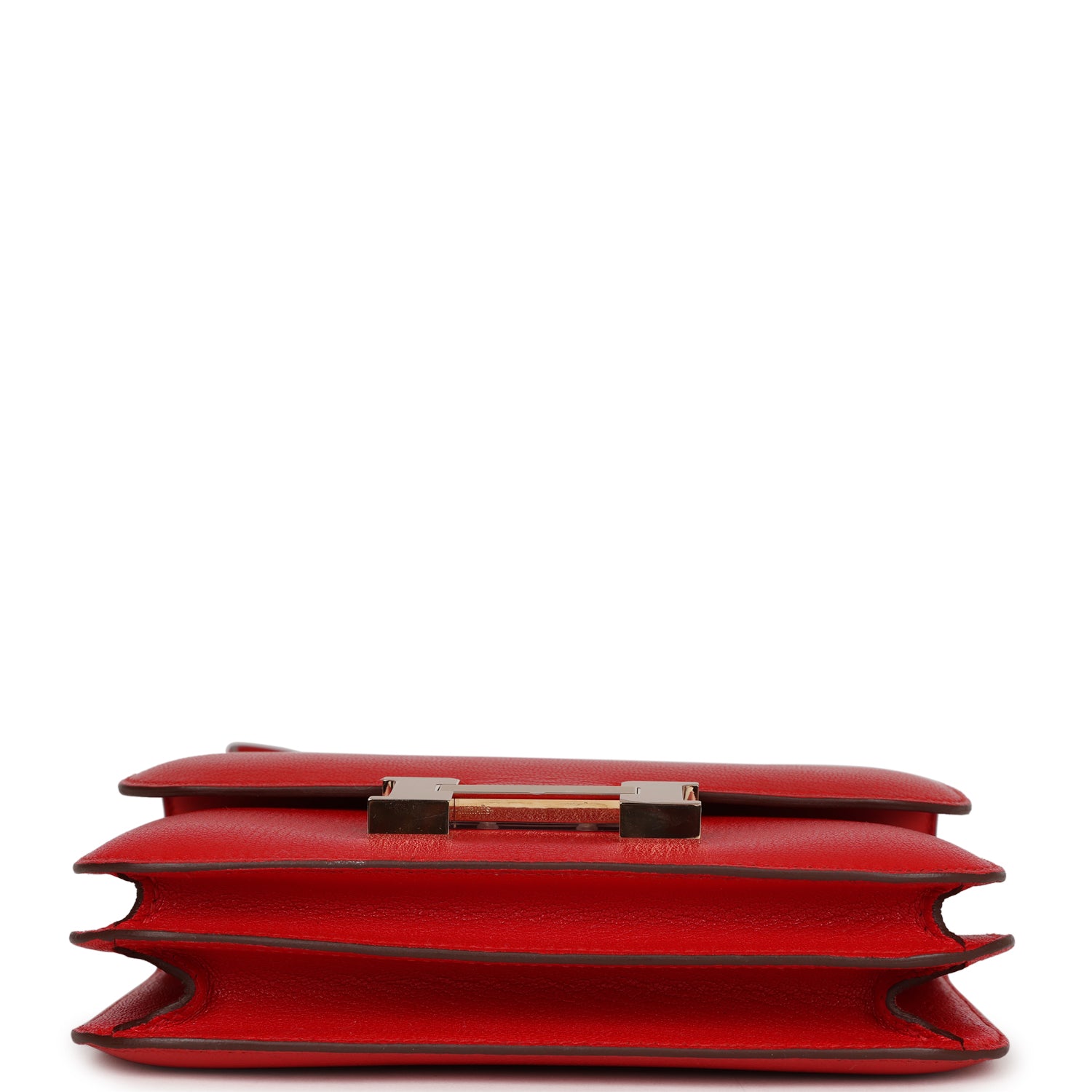 Hermes Constance 18 Rouge De Coeur Chevre Chamkila Permabrass Hardware ...