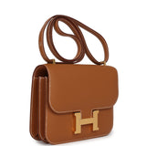 Hermes Constance 18 Gold Epsom Gold Hardware