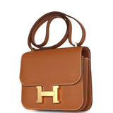 Hermes Constance 18 Gold Epsom Gold Hardware