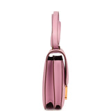 Hermes Constance 18 Mauve Sylvestre Chevre Rose Gold Hardware