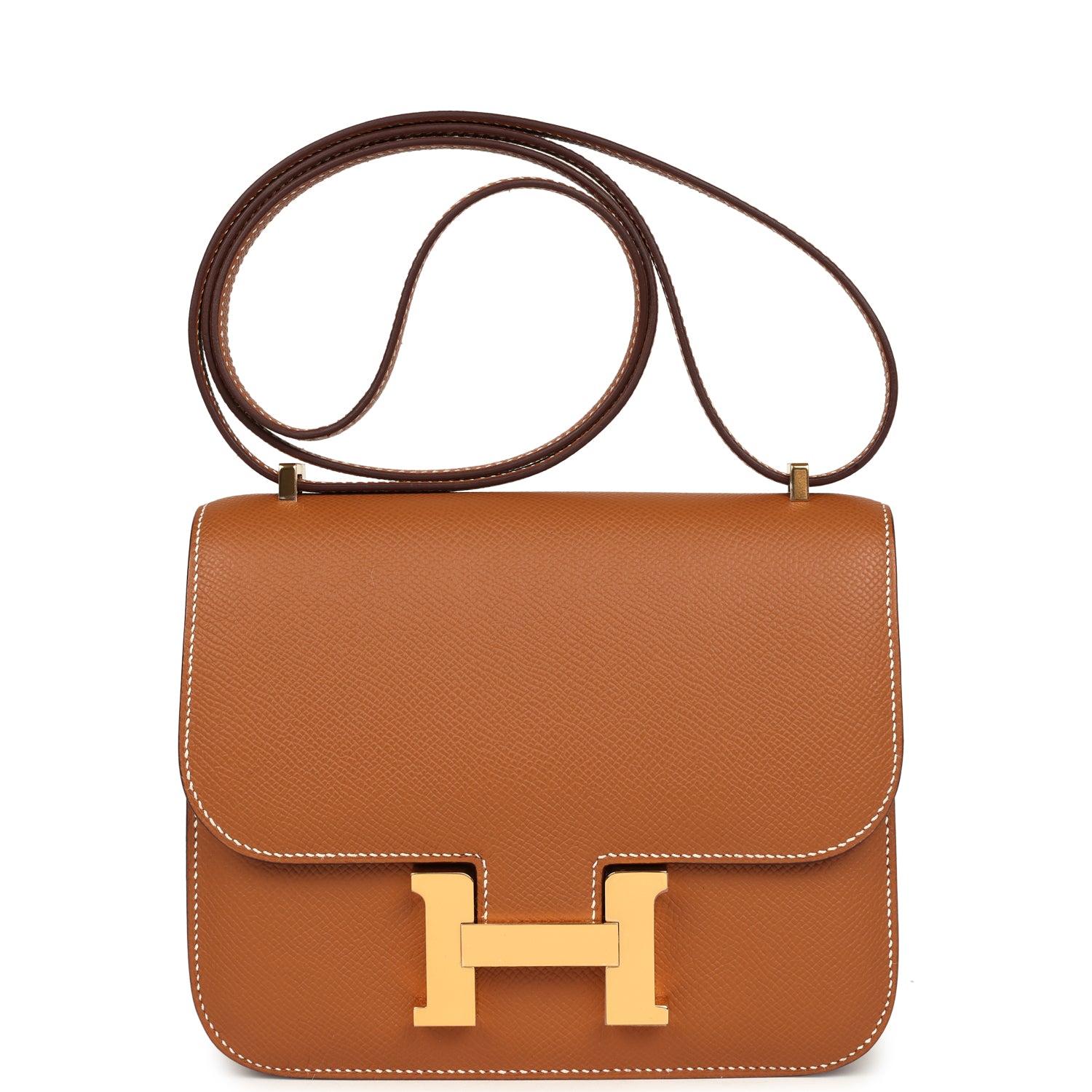 Hermes Constance 18 Gold Epsom Gold Hardware