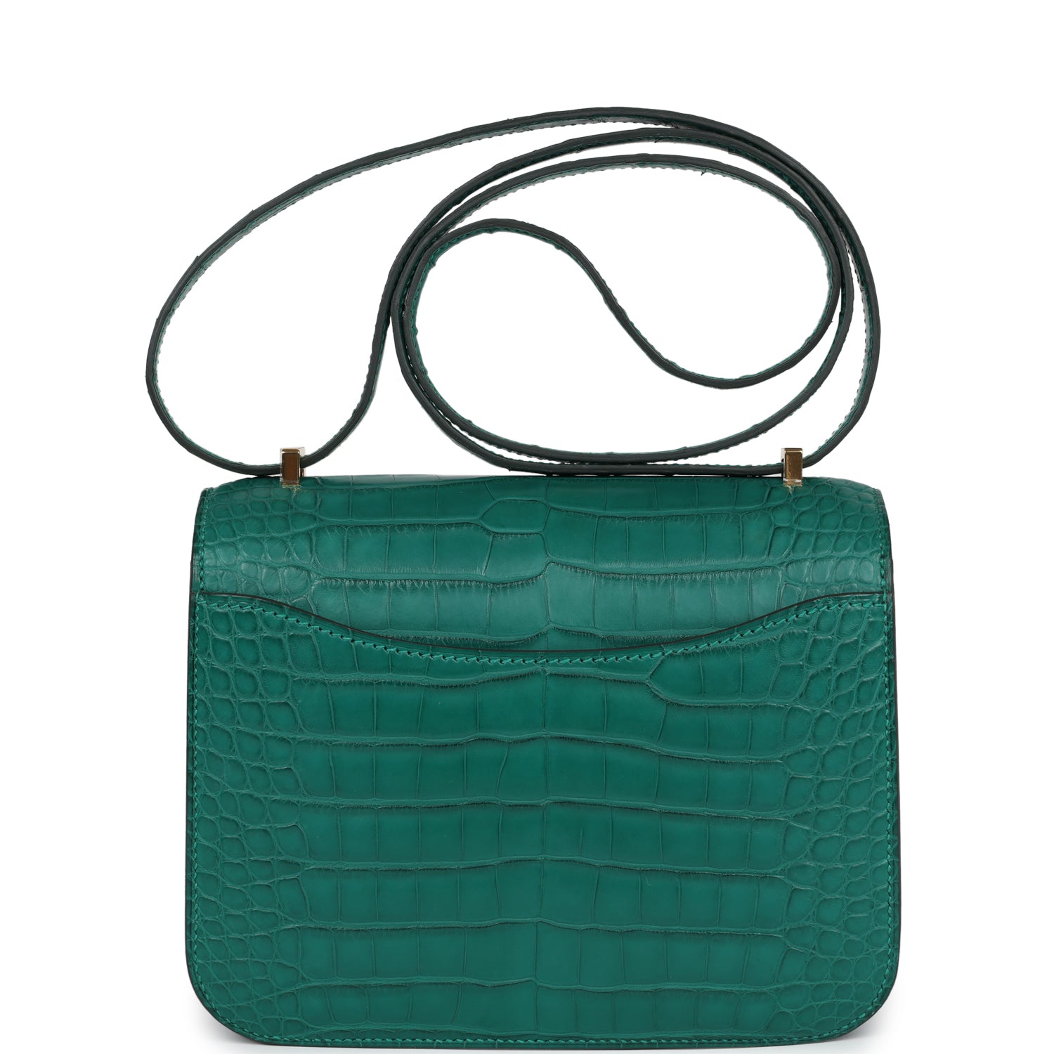 Hermes Constance 18 Malachite Matte Alligator Gold Hardware – Madison ...