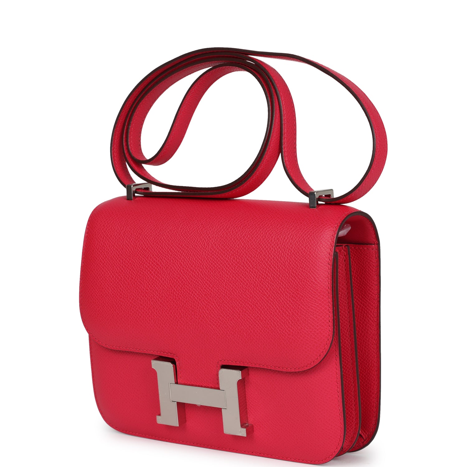 Hermes Constance 18 Rose Extreme Epsom Palladium Hardware – Madison 