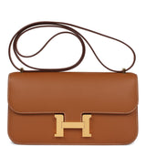 Hermes Constance Elan Gold Epsom Gold Hardware