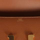 Hermes Constance Elan Gold Epsom Gold Hardware