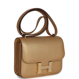 Hermes Constance 18 Dore Chamkilight Chevre Permabrass Hardware