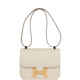 Hermes Constance 1-24 Craie Epsom Gold Hardware