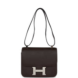 Hermes Constance 24 Chocolate Epsom Palladium Hardware