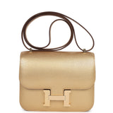 Hermes Constance 18 Dore Chamkilight Chevre Permabrass Hardware