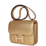 Hermes Constance 18 Dore Chamkilight Chevre Permabrass Hardware