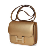 Hermes Constance 18 Dore Chamkilight Chevre Permabrass Hardware