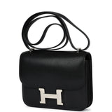 Hermes Constance 18 Black Chevre Chamkila Palladium Hardware