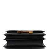 Hermes Constance 18 Black Box Gold Hardware