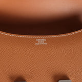 Hermes Constance 1-24 Gold Epsom Palladium Hardware