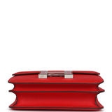 Hermes Constance 18 Rouge De Coeur Epsom Lacquered Palladium Hardware