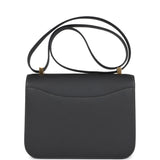 Hermes Constance 1-24 Graphite Epsom Gold Hardware