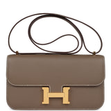 Hermes Constance Elan Etoupe Epsom Gold Hardware