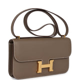 Hermes Constance Elan Etoupe Epsom Gold Hardware