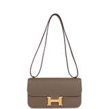 Hermes Constance Elan Etoupe Epsom Gold Hardware