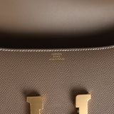 Hermes Constance Elan Etoupe Epsom Gold Hardware