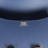 Hermes Constance 1-24 Bleu Navy Epsom Gold Hardware