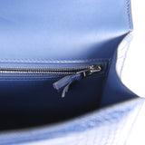 Hermes Constance 1-24 Bleu Saphir Matte Alligator Marquette Palladium Hardware