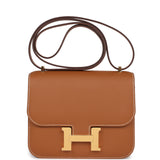 Hermes Constance 18 Gold Epsom Gold Hardware