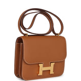 Hermes Constance 18 Gold Epsom Gold Hardware