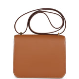 Hermes Constance 18 Gold Epsom Gold Hardware