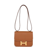 Hermes Constance 18 Gold Epsom Gold Hardware